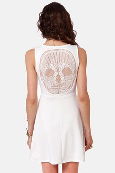 Skull wedding dress | Alternative wedding dresses, Handmade wedding