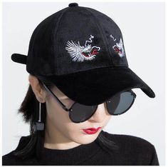DJ Peace Plain Adjustable Cowboy Cap Denim Hat for Women and Men