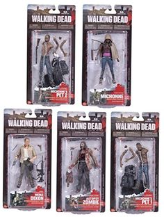 MCFARLANE THE WALKING DEAD SERIES 3 DARYL DIXON COLLECTIBLE FIGURE PONCHO BLIND