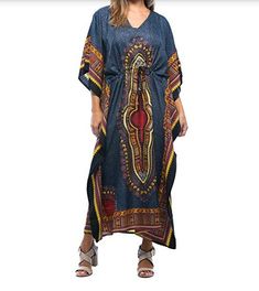 Hippie lagenlook tunique robe Boho Beach Caftan taille 18 20 22 24 26 28 30