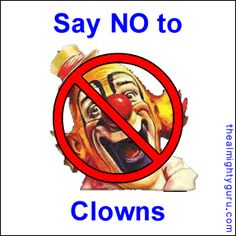 NO Clowns