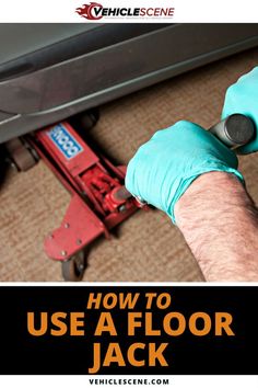 Every year, thousands of people are injured using jacks. Don't be one them! Learn how to use a floor jack correctly, and above all, safely.  #carmaintenance #cartips #tools #vehiclehowto People, Roof Rack, Homeowner, Floor Jack, Diy Handyman, Ways To Save, Ways To Save Money