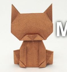 Simple schemes for the addition of cats in the technique of origami will help in creating crafts in this art form Simple schemes for the addition of cats in the technique of origami will help in creating crafts in this art form