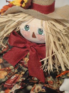 Primitive Raggedy Scarecrow doll Waiting for Dorothy PAPER PATTERN #101