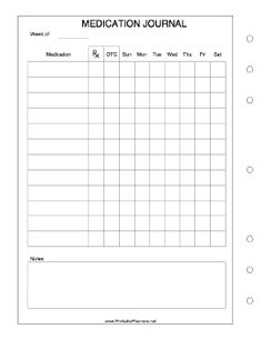 home medication chart template blank medication administration