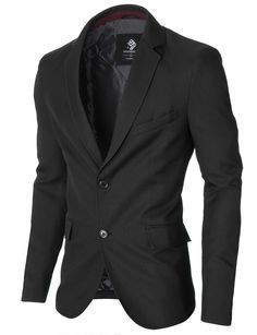 Fulok Mens Casual Dress Suit Slim Fit Stylish Blazer Sport Coats Jackets