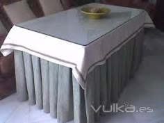 Las mejores 8 ideas de Mesa camilla rectangular  faldas de mesa, mesa de  cama, decoración de unas