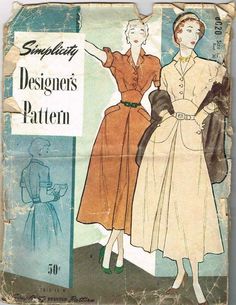 Vintage UNCUT Simplicity 8020 Sewing Pattern