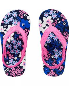 GYMBOREE Unicorn Garden Pink Gummy Sandals Shoes Toddler Sz 3 4 5 6 8 9 10 NEW