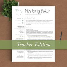 word template for resume