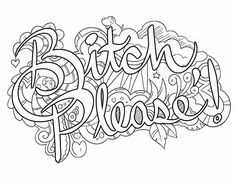 119 Melhores Imagens Sobre Swearing Coloring Pages No Pinterest