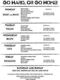 15 best workout plan