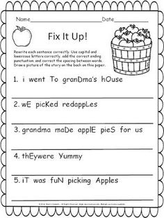 make sentences for grade 1 writing sentences worksheets for 1st grade pdf