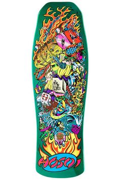 Santa Cruz Jeff Grosso Toybox Limited Edition Skateboard Deck Candy Orange Santa Cruz Jeff Grosso Toybox Limited Edition Skateboard Deck Candy Orange