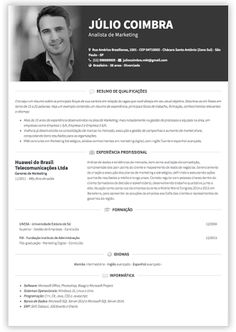 curriculum vitae exemplo