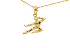 57 Best Sports Charms Images On Pinterest Gold Pendant 10k Gold Karate Charm For Bracelet Small Pendant Necklace