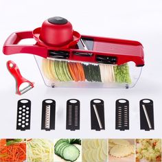 Carrot Cucumber Rotate Spiral Kitchen Gadgets Vegetable Cutter Tools viv