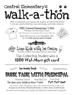 walkathon fundraisers