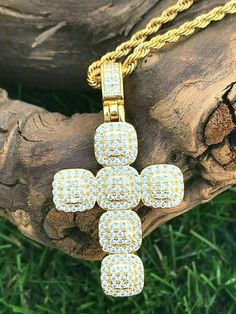 Details about / 2.00Ct Round Red Ruby /& Diamond Without Chain Cross Pendant 14k Yellow Gold Over