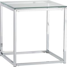 Portobello Barrel Table Gl Top Side And Smart Chrome And Gl Side Table Sidekick To Our Coffee Sized For Armside Effect In An Open Box Of Slick Polished Topped