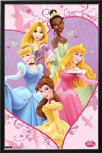 The Royal Ball by WALT DISNEY 11x14 Poster OUT OF PRINT PRINCESS ART PRINT