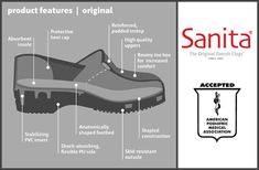 Sanita Womens Professional Lindsey Clogs /& Cleaning Rag Bundle