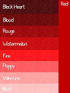 Red Paint Colors there are several names for deep red burgundy wine maroon Red Paint Colors there are several names for deep red burgundy wine maroon