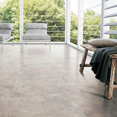 20 Best Cemento Concrete Effect Porcelain Tiles Images On Pinterest Polished Concrete Effect Porcelain Floor Tiles In Beige Colour Give A Warm Chic Look To This Stylish Raised Patio Area