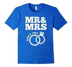 Anniversary Gift For Husband To The Wonderful Man I Married Love Men S 23rd Wedding Anniversary Gift T Shirt Mr Mrs Since 1994 Xl Royal Blue