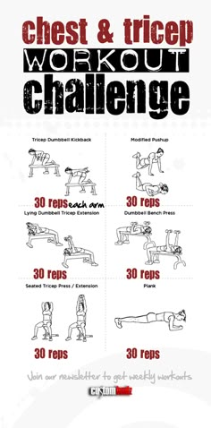 tricep workout