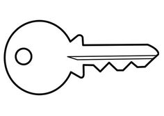 printable key template