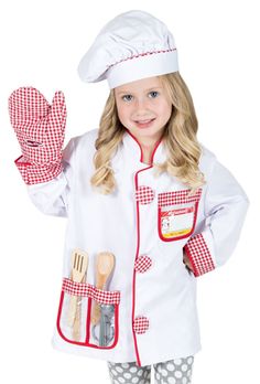 Masterchef Kids Hat Apron Pan Uniform Costume Kids Book Week Day Child
