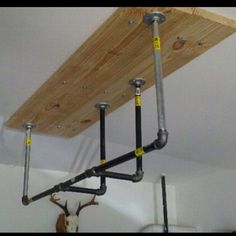 diy pull up bar another homemade pull up bar crossfit discussion