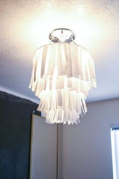 Not Sure About The Safety Of This Paper Chandelier But I Love Look Not Sure About The Safety Of This Paper Chandelier But I Love Look