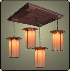 191 Best Craftsman Style Ceiling Lighting Images On Pinterest In Large Arts And Crafts Pendant 220