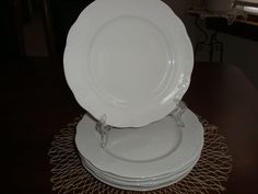 6 ! Syracuse China PLYMOUTH Antique Luncheon Plates