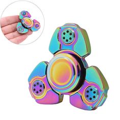 Alloy Hand Spinner Ceramic Ball Bearing Fidget Focus EDC Toy for Kids Adults
