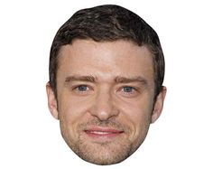 Card Face and Fancy Dress Mask James McAvoy Celebrity Mask