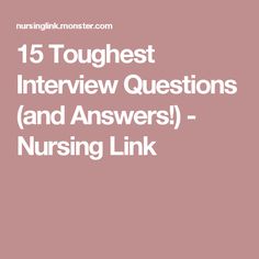 rn behavioral interview questions and answers