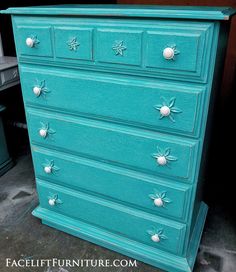 66 Best Chests Of Drawers Images Painted Furniture Sunfade Turquoise Chest Of Drawers