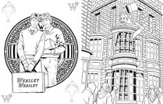 Peek Inside The Latest Harry Potter Coloring Book That Comes Out Today