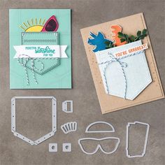 Creative muere ~ con amor 3 Piezas Set Die ~ ~ Tarjetas de Lujo Craft Die ~ álbumes de recortes ~ Arte