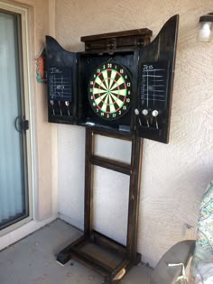 235 Best Darts Images Board Updated Dart Board Cabinet Stand