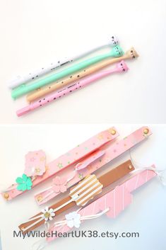2Pcs Random 0.5mm cute donuts gel pens candy color pen station DR