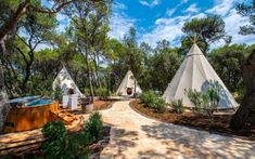 De 10 beste afbeeldingen van Top 10 most populair | Camping Deze glamping in Kroatië mét spa is de ultieme get away