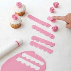 Torta Sugarcraft 30 Medio//Flor Posy selecciones