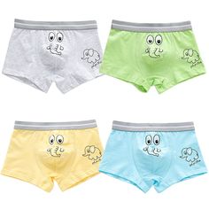 2-8 Years Girls Barbie Princess Pink Boyshorts Panties Character Underwear Multicolor
