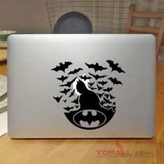 batman macbook sticker batman macbook sticker