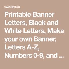 make your own signs free printable