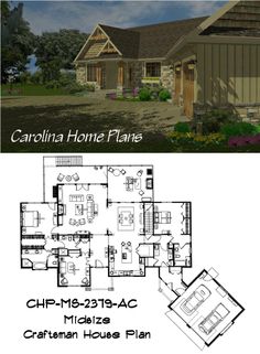 89 Best House Plans For Downsizing Images Cottage Crafts Sophisticated Rustic Craftsman Style Home Plan Ms 2379 Ac With 2 Bedrooms Plus Study